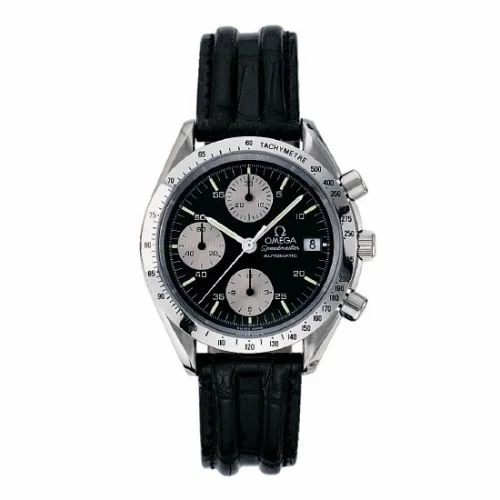 Omega Speedmaster Date 39 Stainless Steel / Black - Silver 3811.50.01 (ST 175.0043, 38115001)